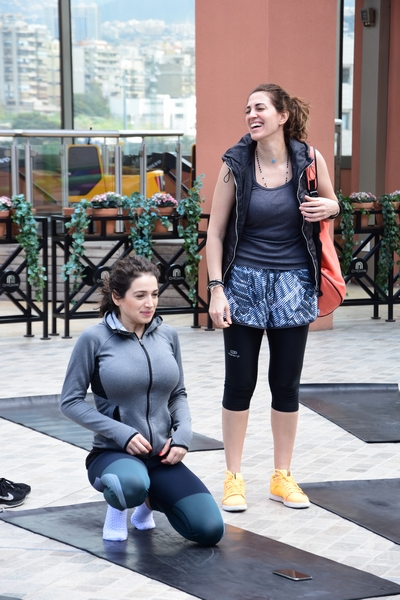 City Centre Beirut Mums in the City Yoga Class